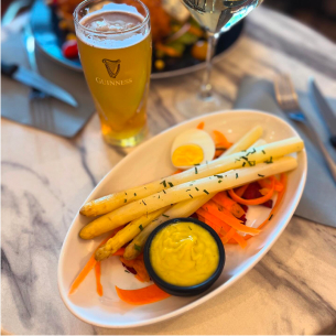 Entrées fraîches et savoureuses au restaurant le Bistro'Quai